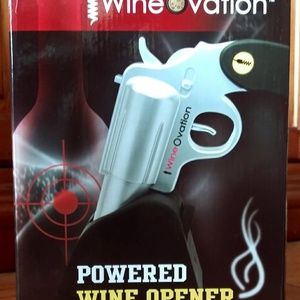 Pistol wine opener